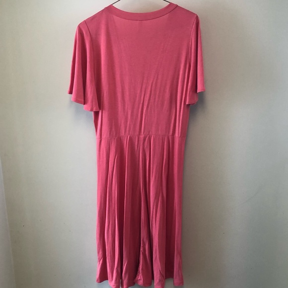 Gilli Coral Short Sleeve Dress - Picture 7 of 8